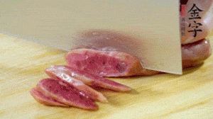 金字火腿、金字香腸、金字臘肉切片。