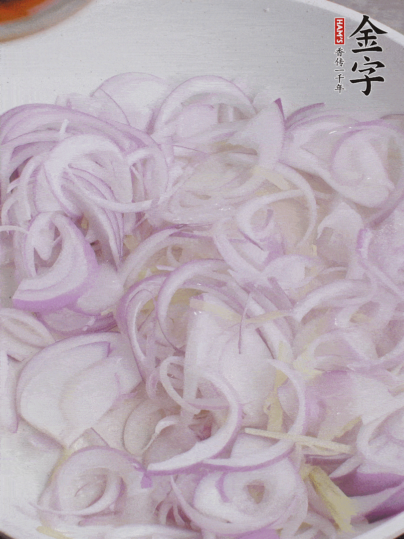 加2勺金字火腿XO醬。