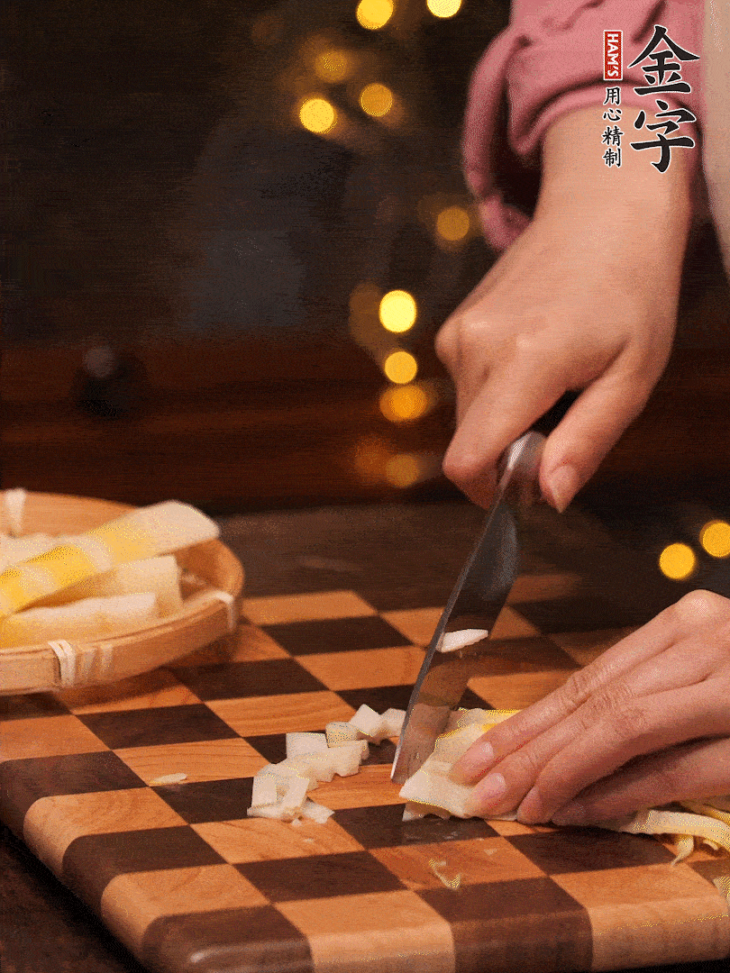 春筍，焯水切