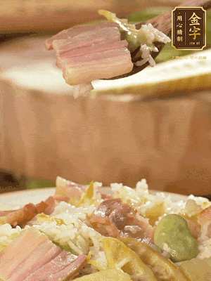 拌入蔬菜，菜綠意自然來都被香迷糊了