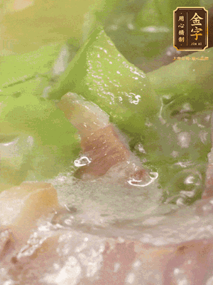 加一點(diǎn)糖、1碗開水煮到絲瓜半透明