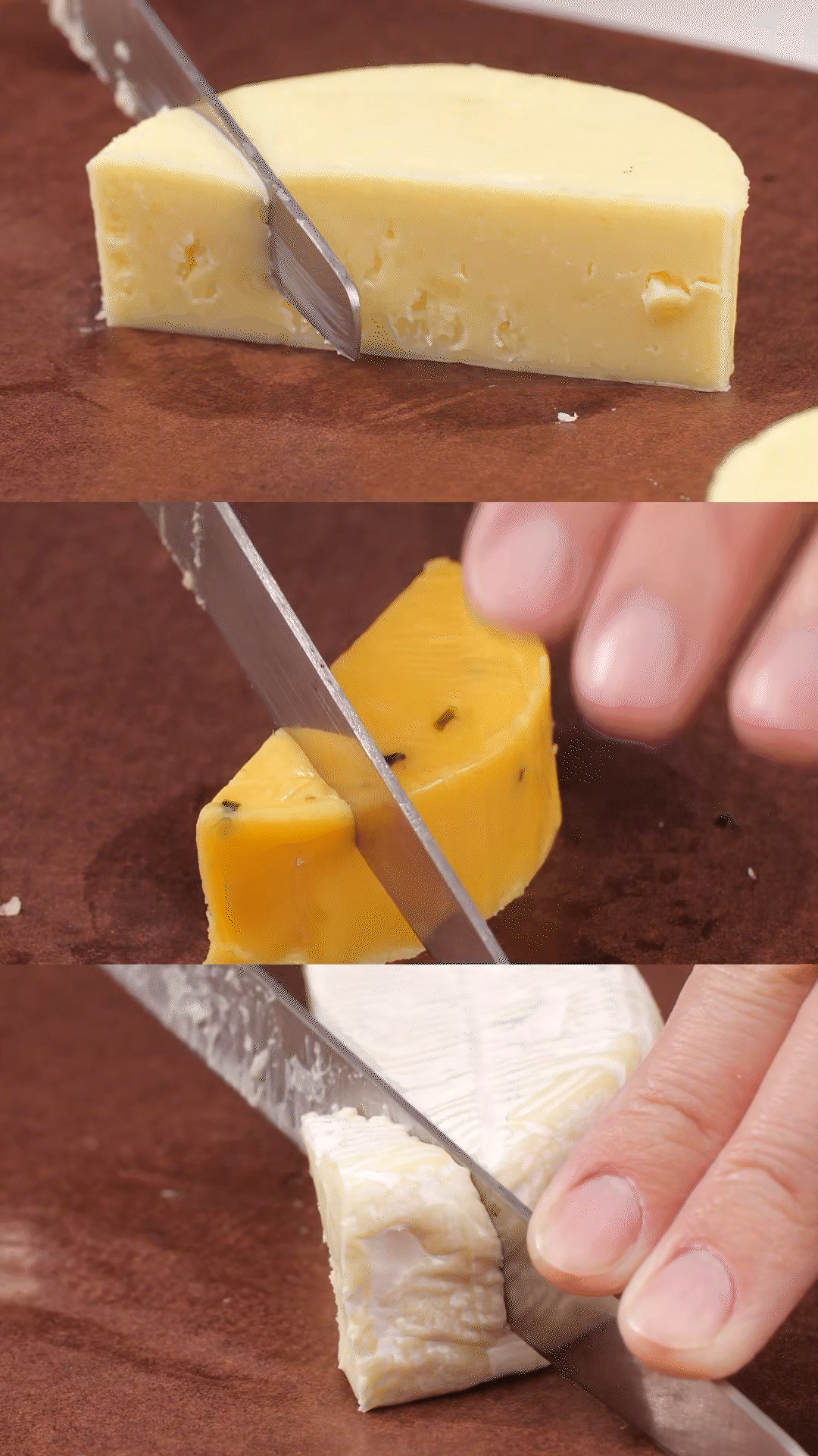 開(kāi)心果去殼去皮、奶酪切塊，